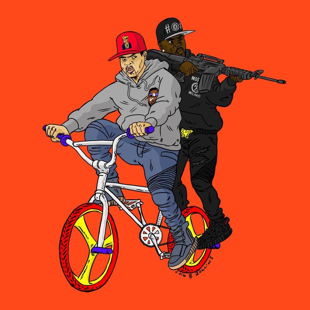 1000x1000 Westside Gunn x Conway The Machine on a BMX Bike. Hip Hop FASHION, Phone