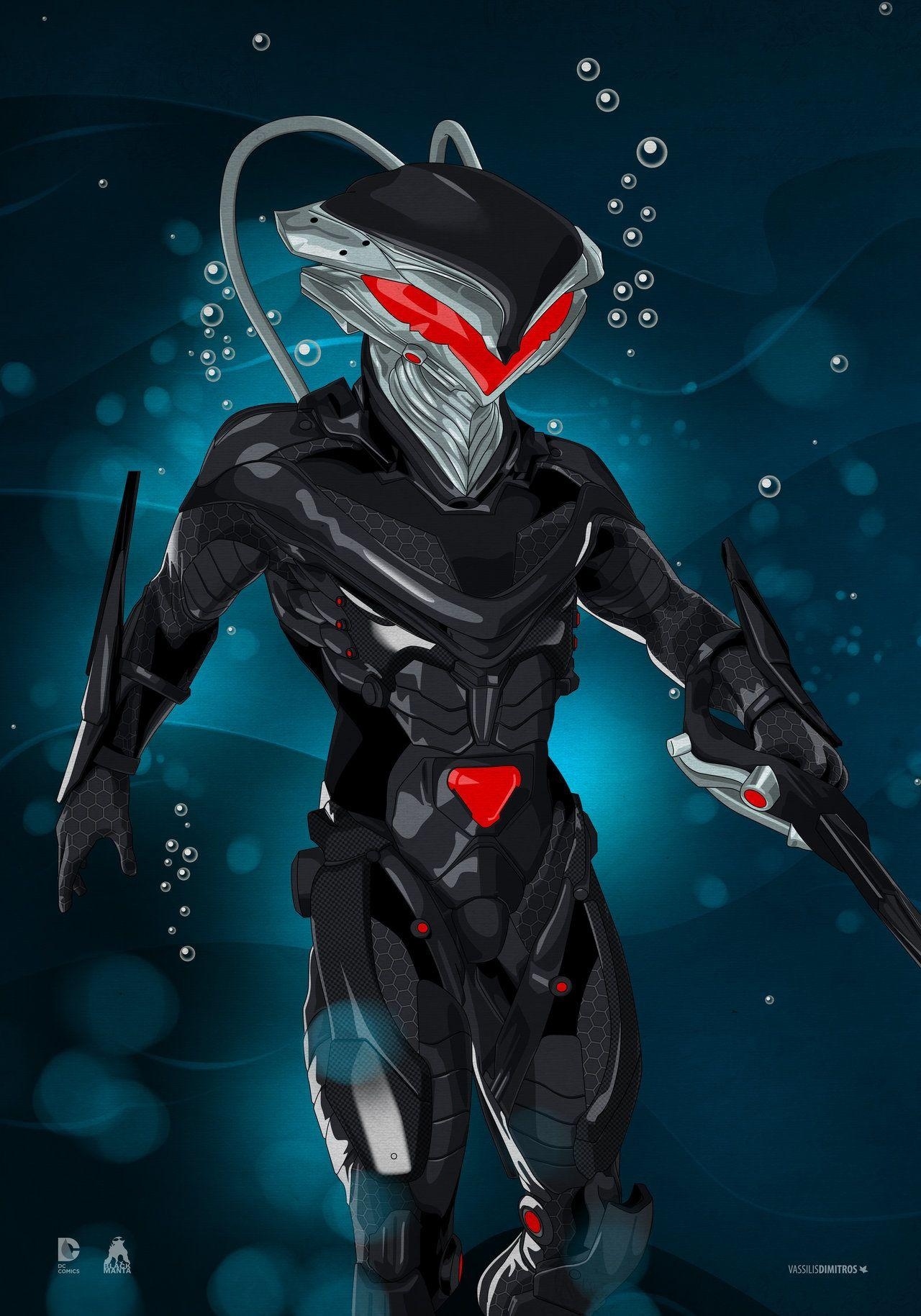 1280x1830 Black Manta wallpaper, Comics, HQ Black Manta pictureK Wallpaper, Phone