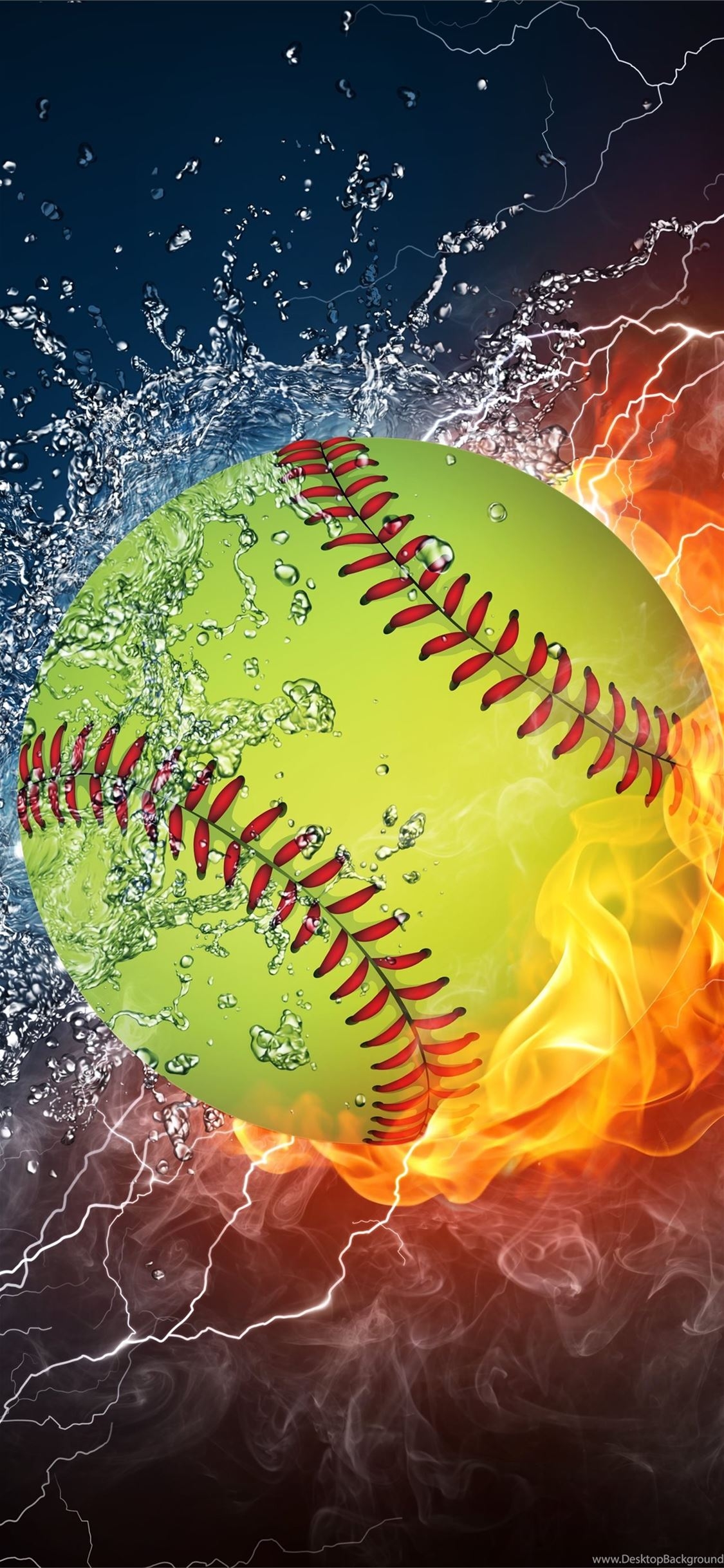 1130x2440 softball iPhone Wallpaper Free Download, Phone