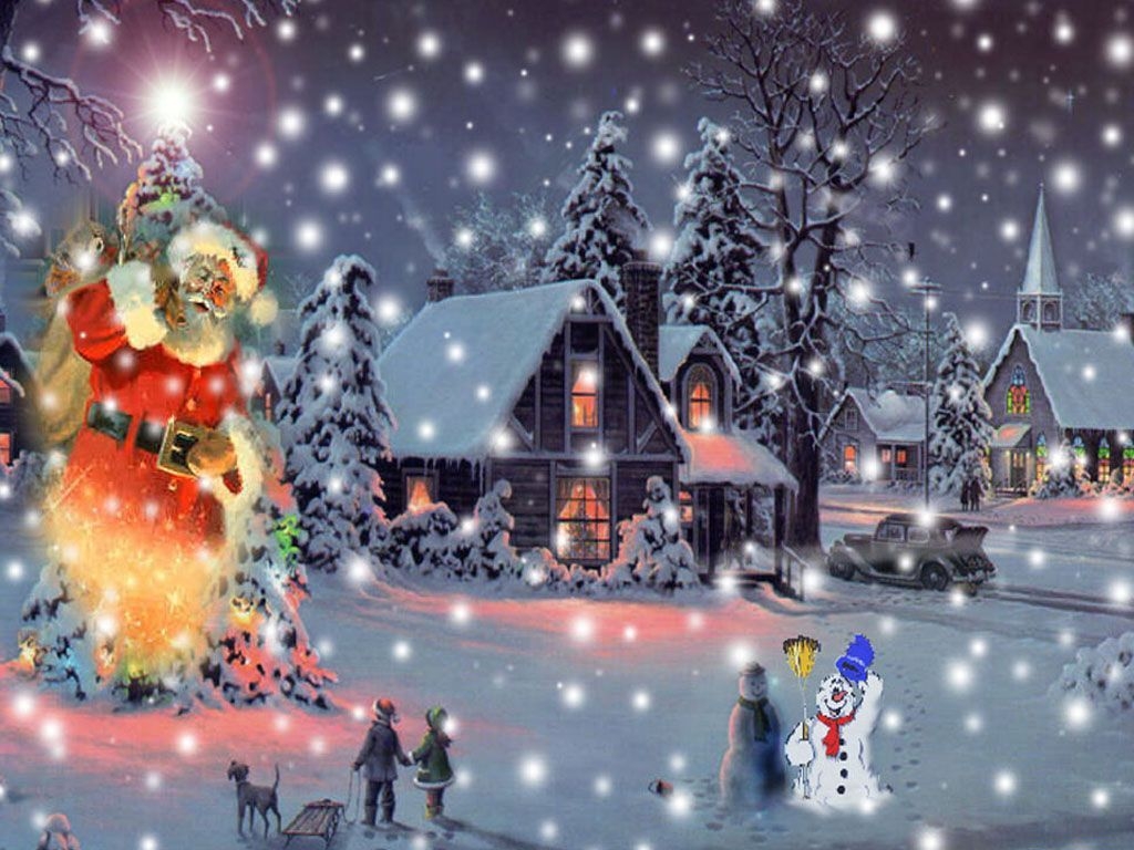 1030x770 Animated Christmas Wallpaper Free Animated Christmas Background, Desktop