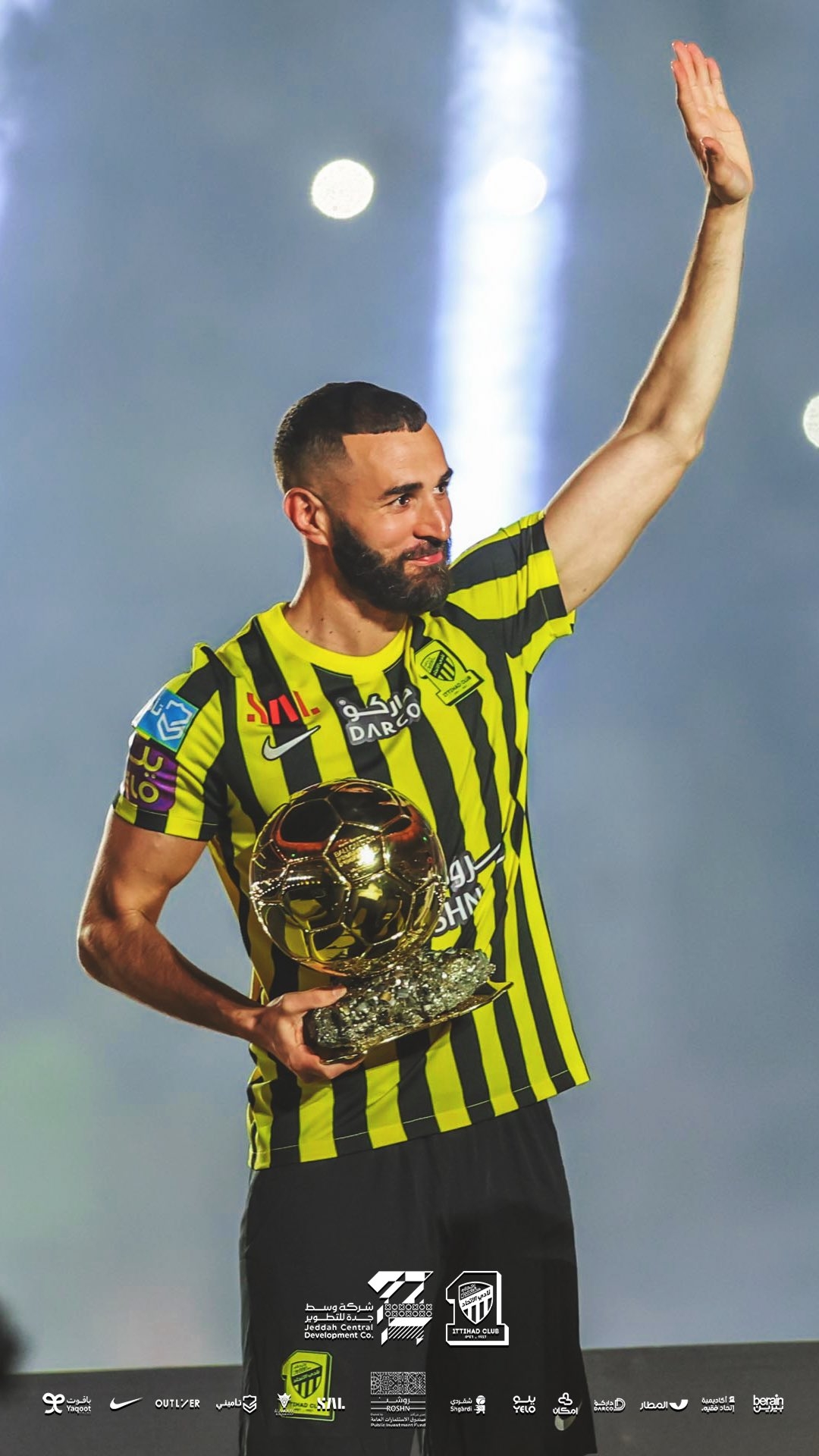 1080x1920 Ittihad Club for some fresh wallpaper for your phone ? Check out these amazing KB9 wallpaper and keep your favorite footballer always close, Phone