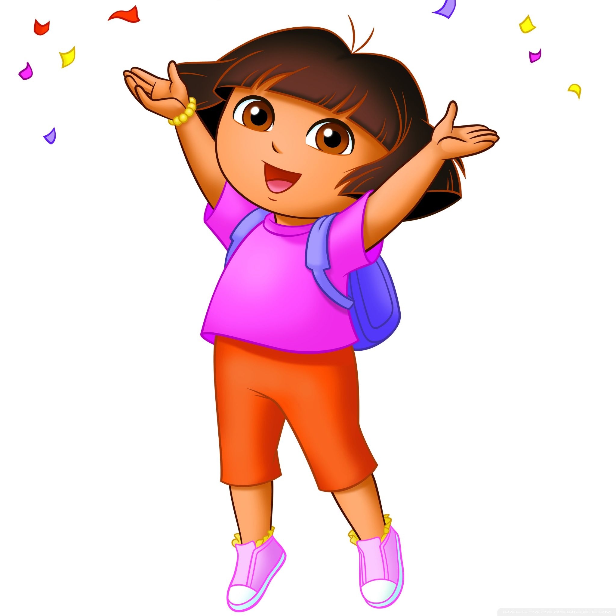 2050x2050 Dora The Explorer HD Wallpaper & Background Download, Phone