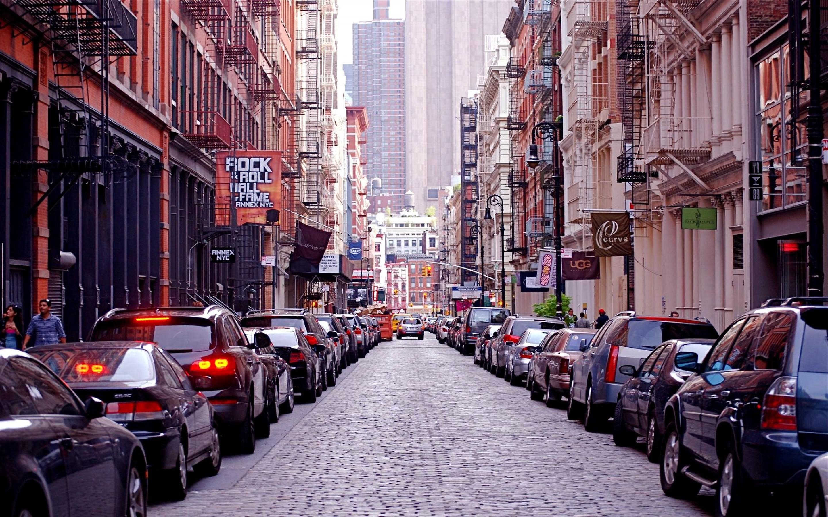 2880x1800 New York City Street HD Wallpaper, Desktop