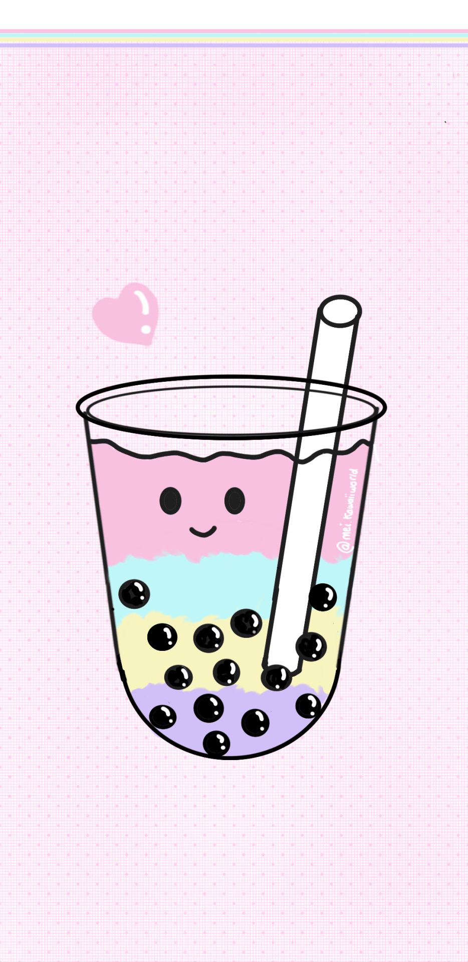 940x1920 Boba Wallpaper Discover more aesthetic, bubble tea, cute, drink, iphone wallpaper. /b. Cute galaxy wallpaper, Tea wallpaper, Cute wallpaper, Phone