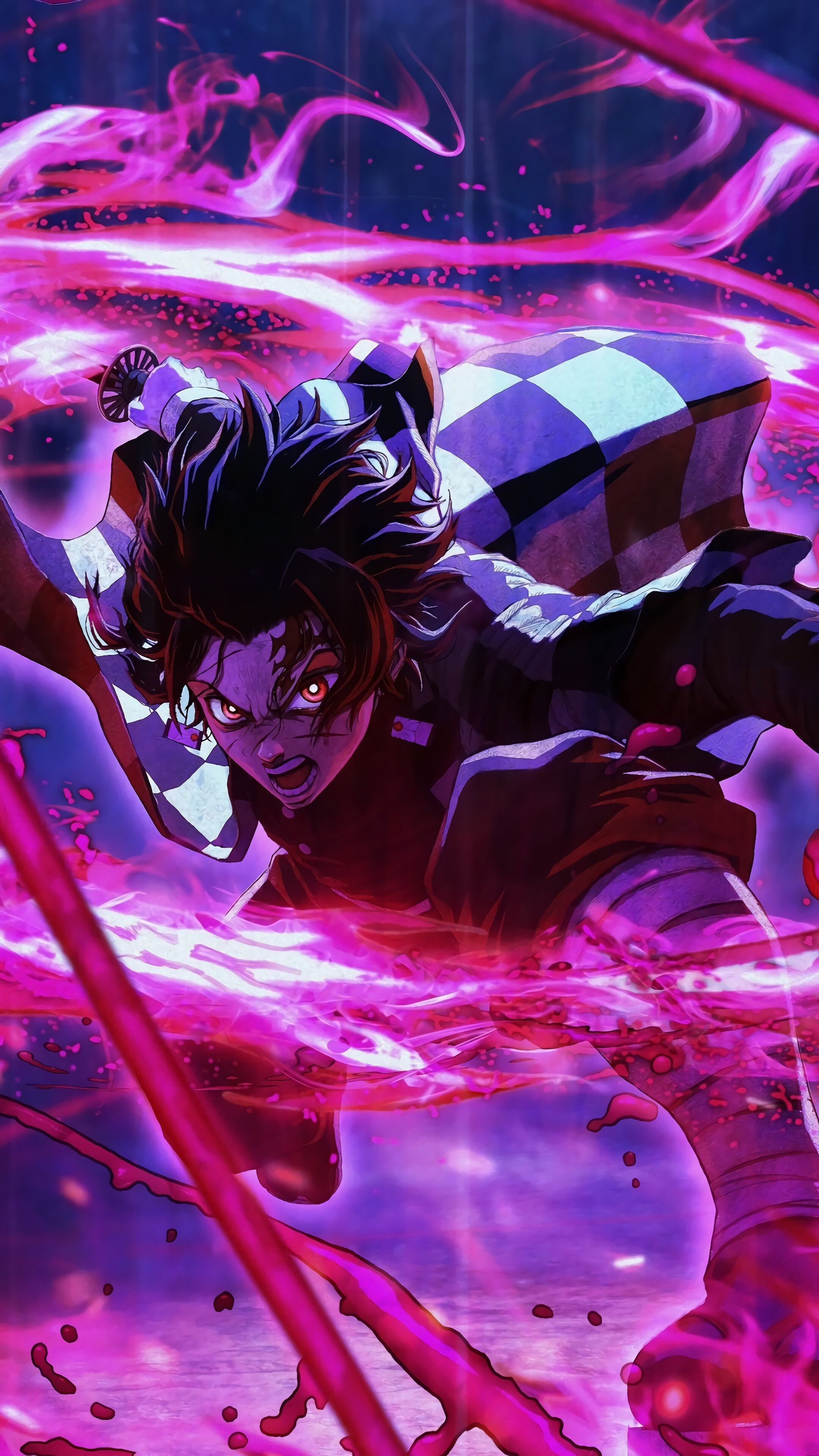 2160x3840 Tanjiro Kamado Kimetsu no Yaiba, 4K iPhone 6s, 6 HD, Phone