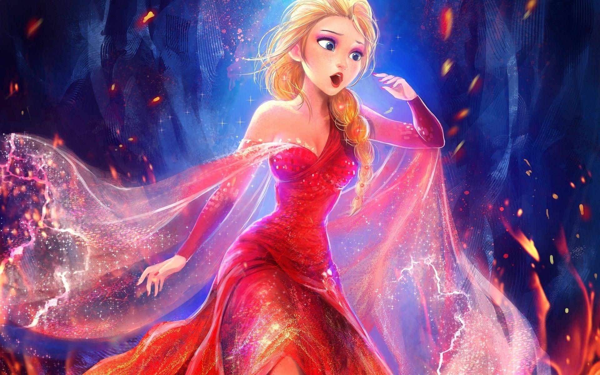 1920x1200 Elsa Frozen Disney Movies wallpaper, Desktop