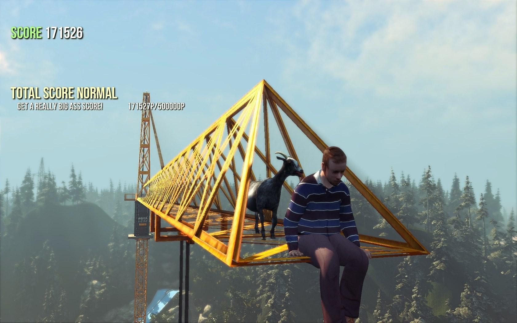 1680x1050 HD Goat Simulator Desktop Wallpaper, Desktop