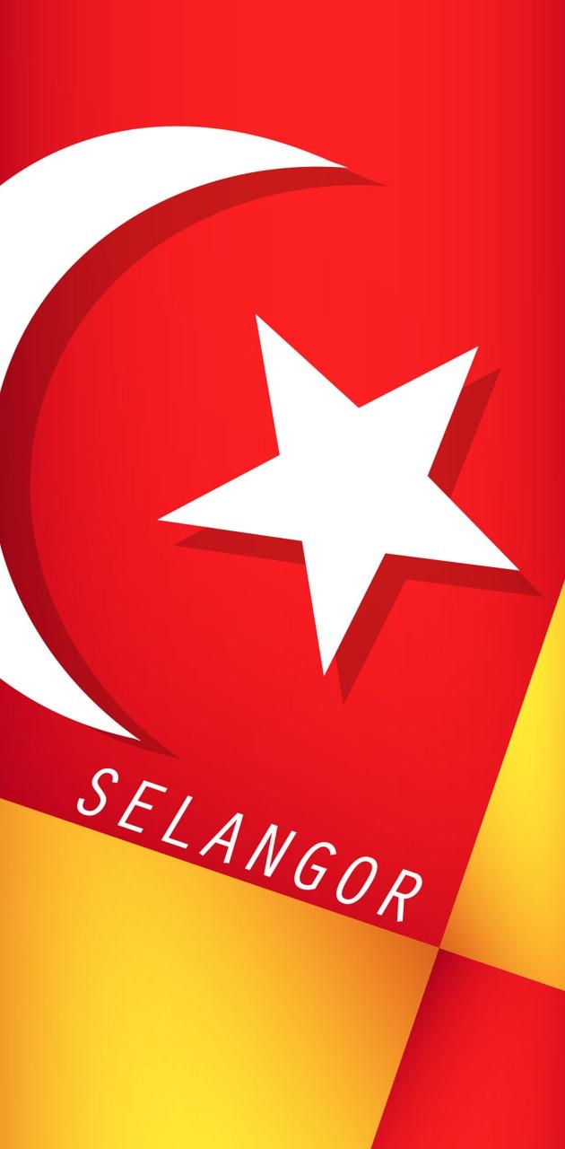 630x1280 selangor flag wallpaper, Phone