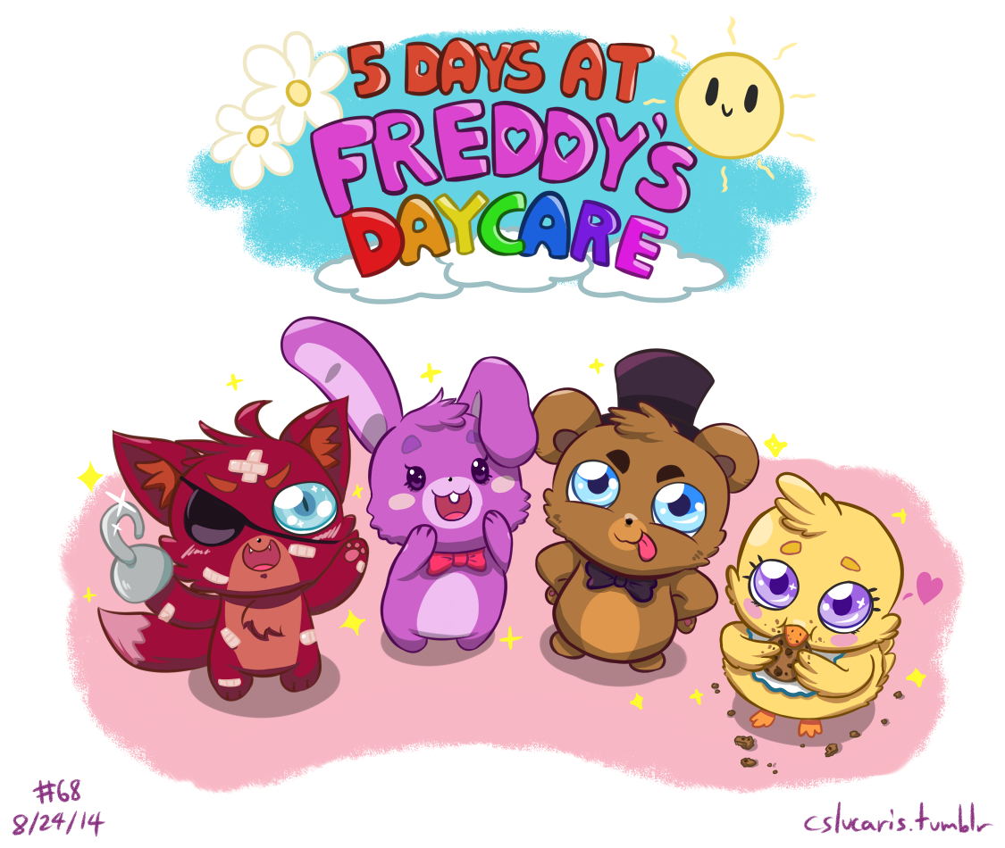 1130x950 cute fnaf wallpaper, cartoon, text, font, animal figure, clip art, Desktop