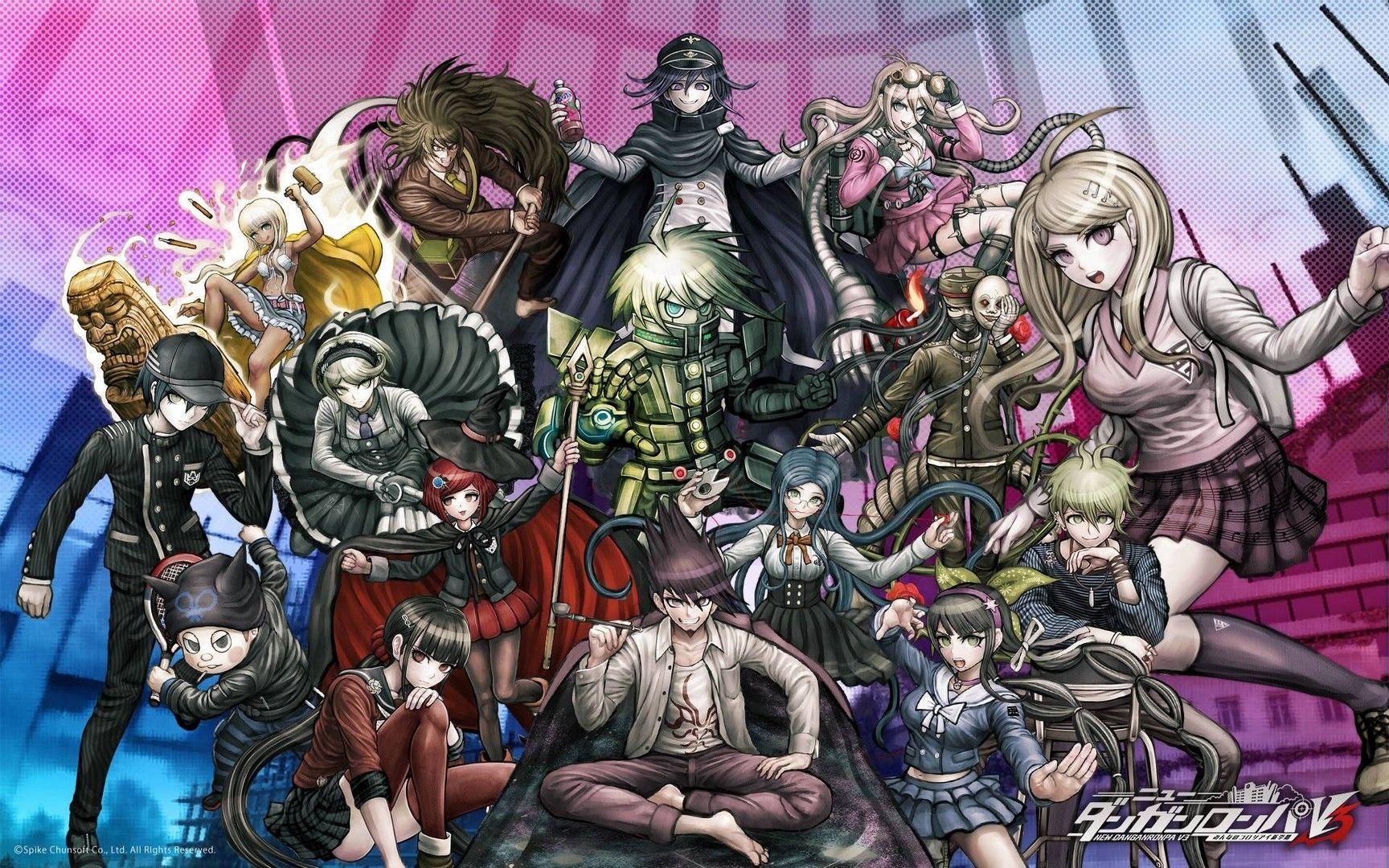 1730x1080 Danganronpa V3: Killing Harmony wallpaper HD. Danganronpa, Desktop