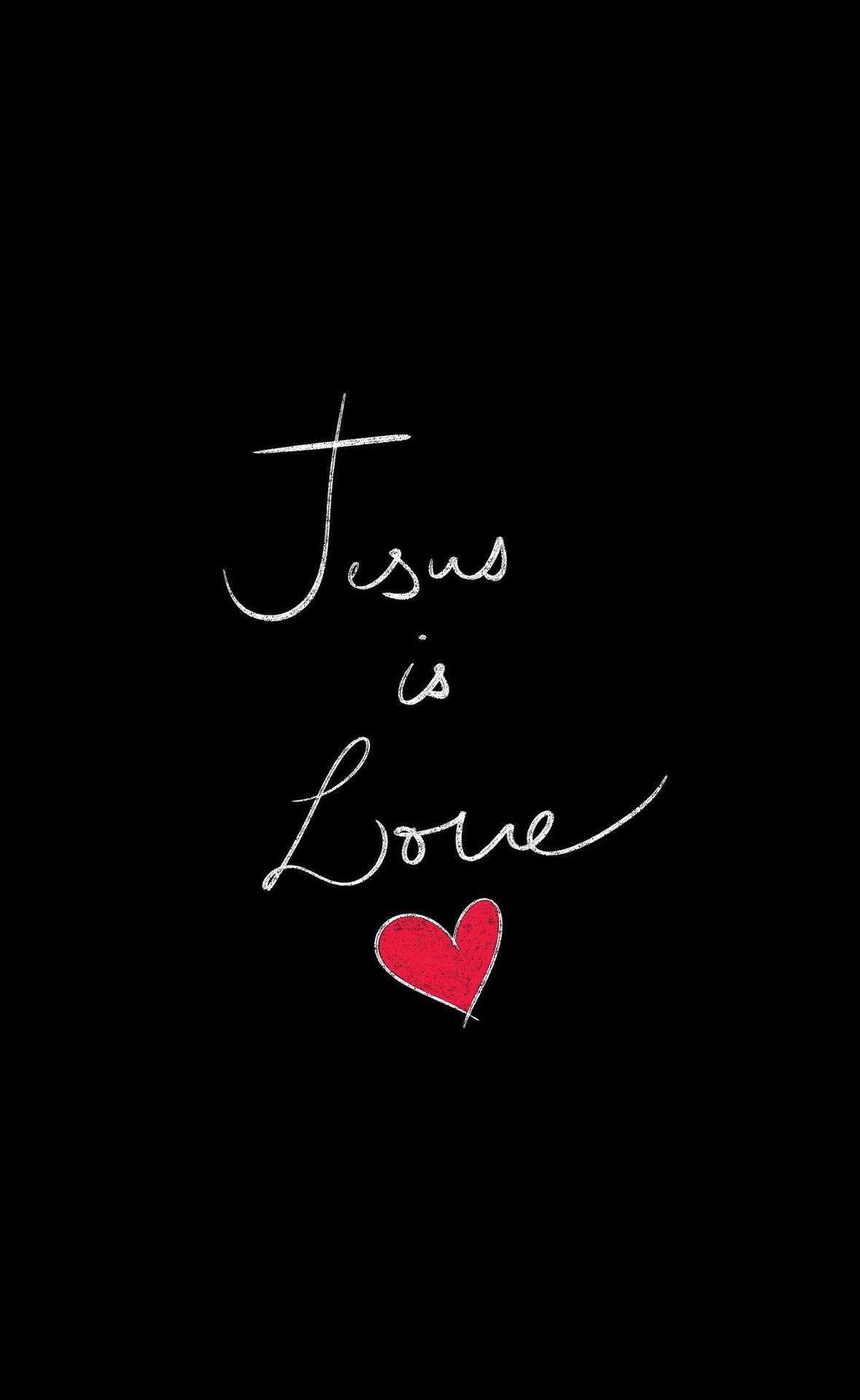 1180x1920 Download Heart Icon I Love Jesus iPhone Wallpaper, Phone