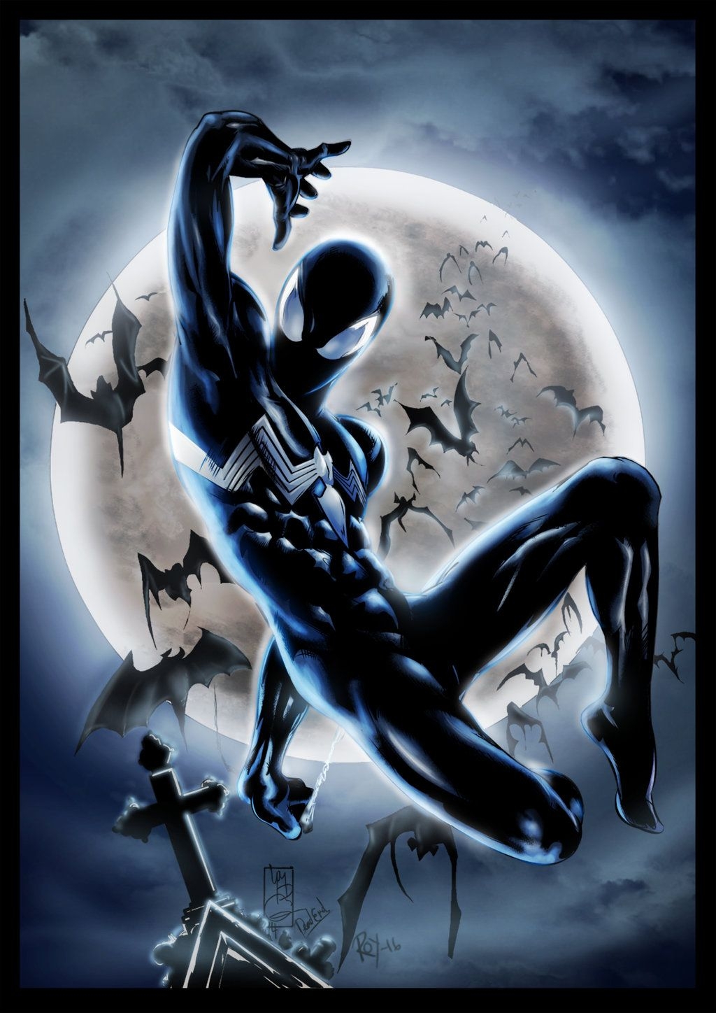 1030x1450 Spiderman Black Suit Wallpaper, Phone