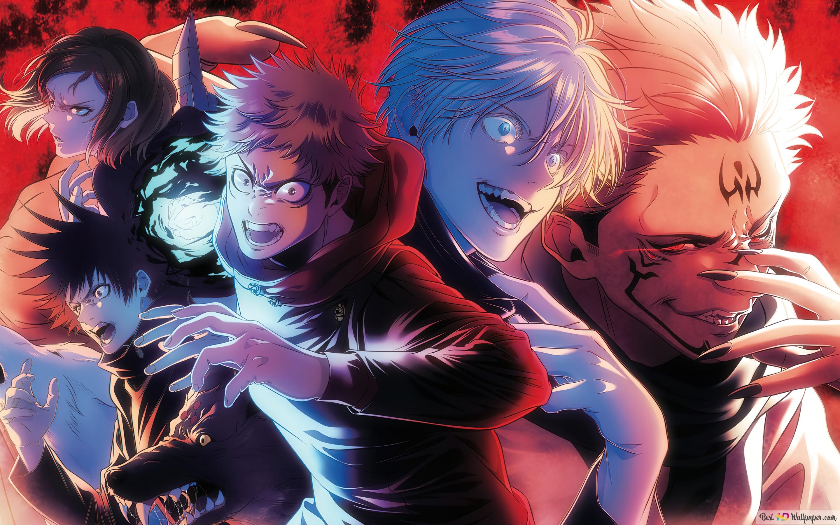 2880x1800 Jujutsu Kaisen Characters 4K wallpaper download, Desktop