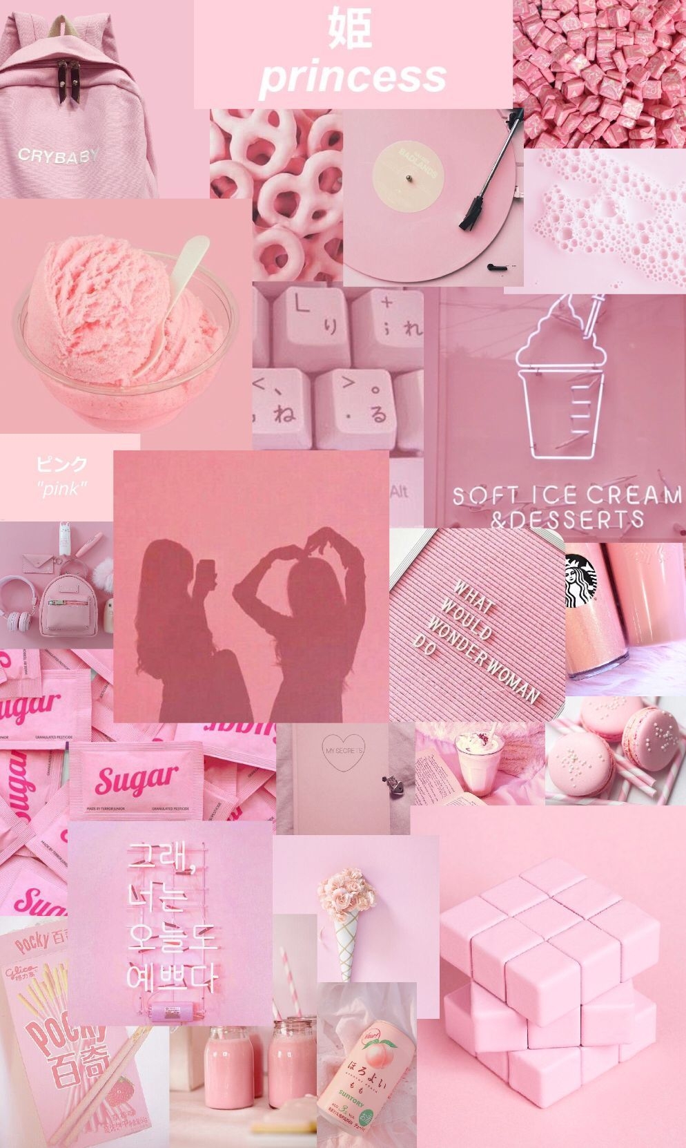 1000x1670 Pink Aesthetic Wallpaper, Phone