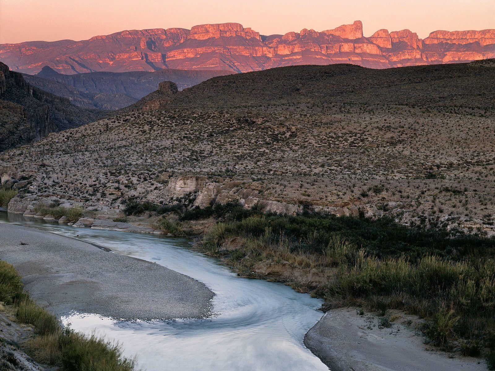 1600x1200 Nature: Rio Grande River, Big Bend National Park, Texas, picture, Desktop