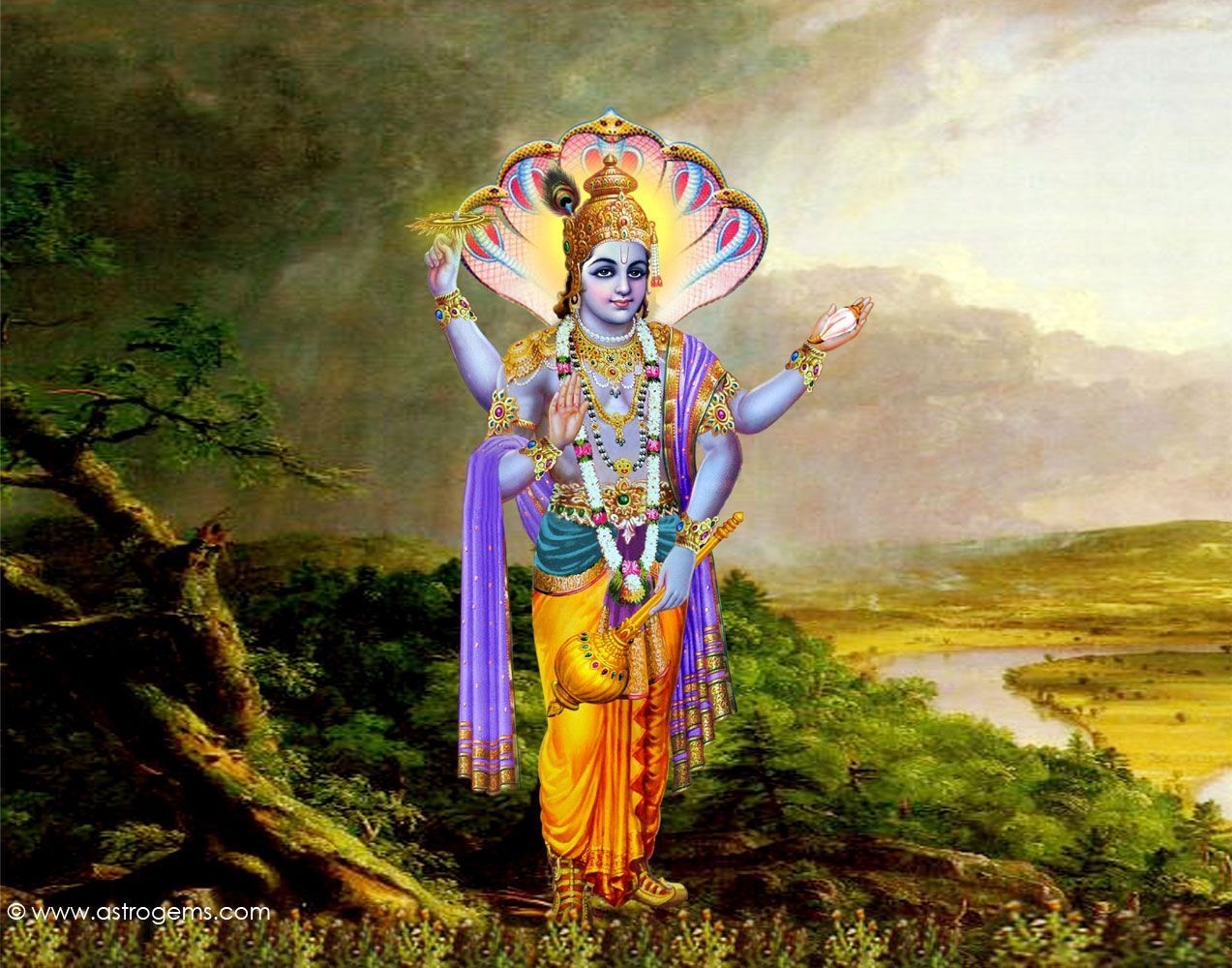 1280x1000 Lord Vishnu Wallpaper Free Lord Vishnu Background, Desktop