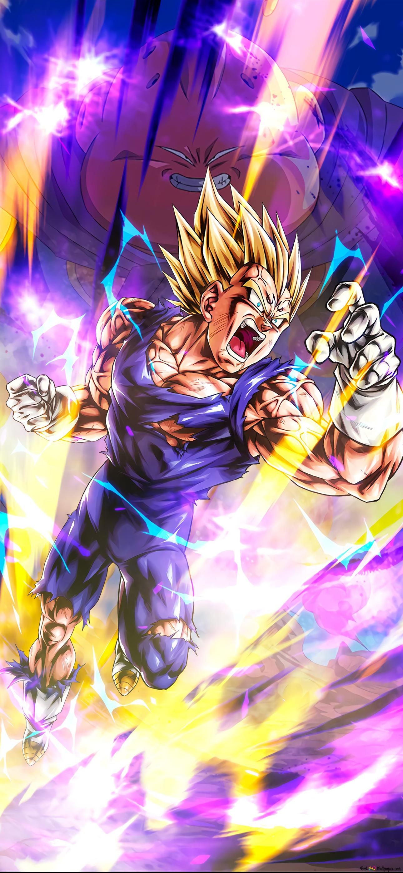 1290x2800 Majin Vegeta for Mobile [DB Legends] HD, Phone