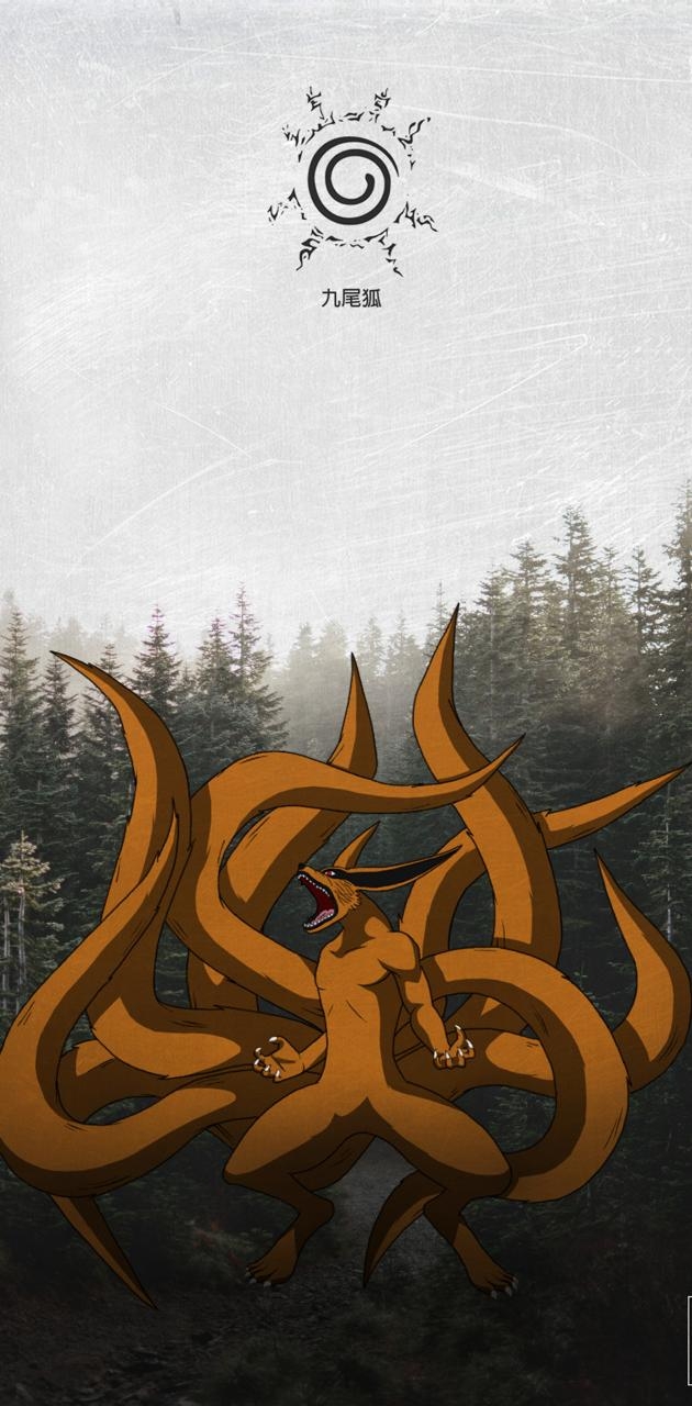 630x1280 Kurama wallpaper, Phone