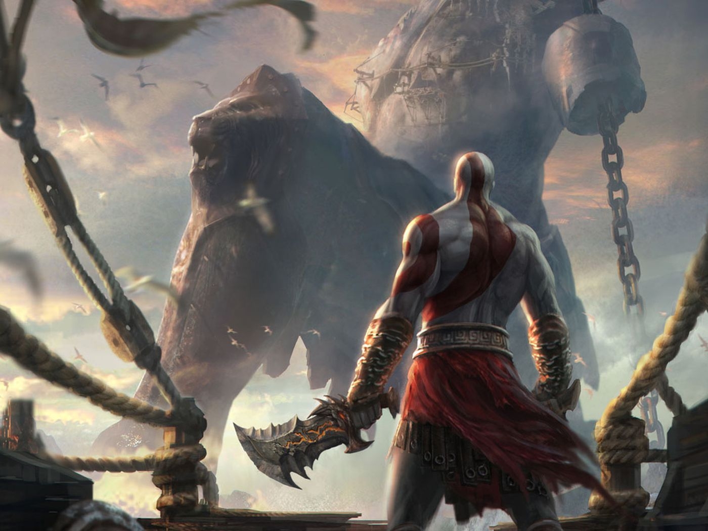 1400x1050 Ranking the God of War games, Desktop