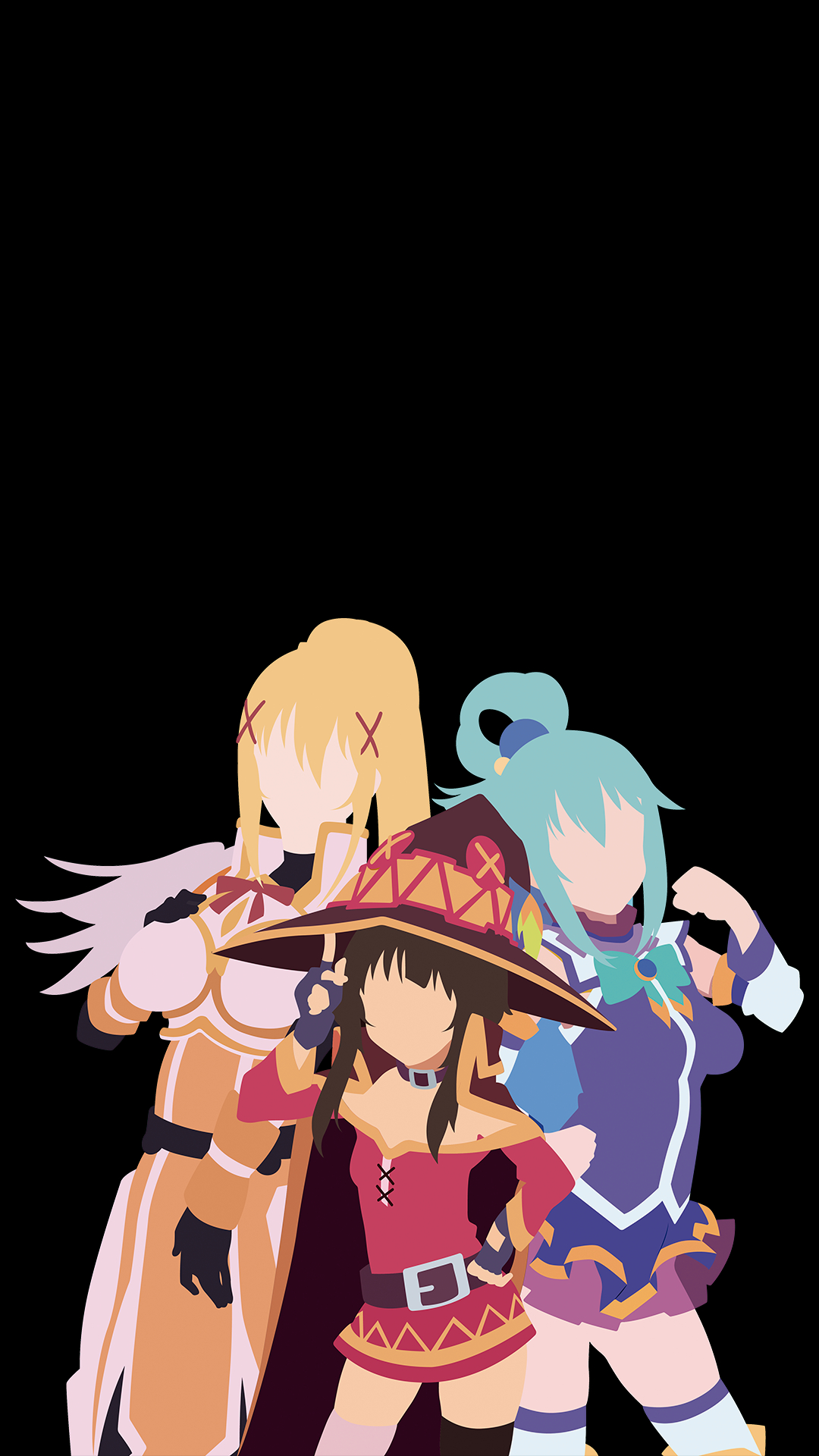 1080x1920 Aqua Konosuba Wallpaper, Phone