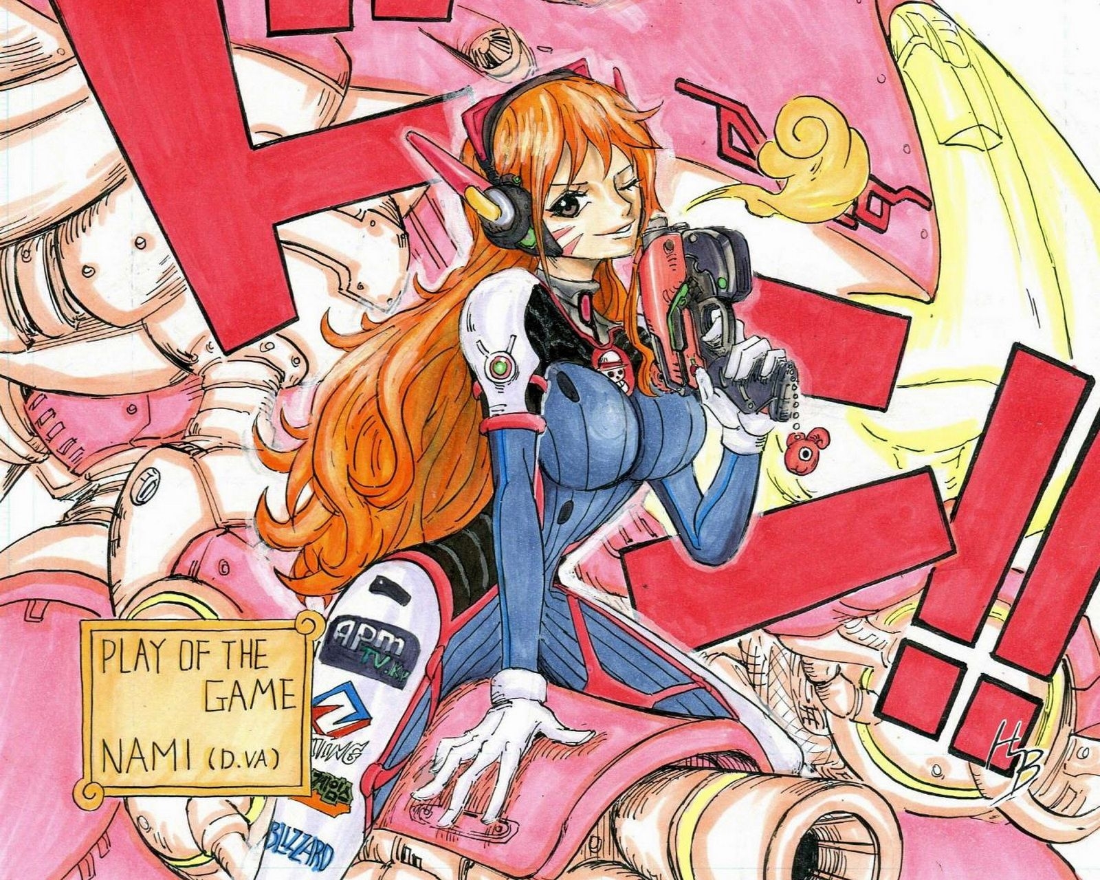 1600x1280 Misc Wallpaper 002 Aurora, Emma Stone, One Piece x Overwatch, Desktop