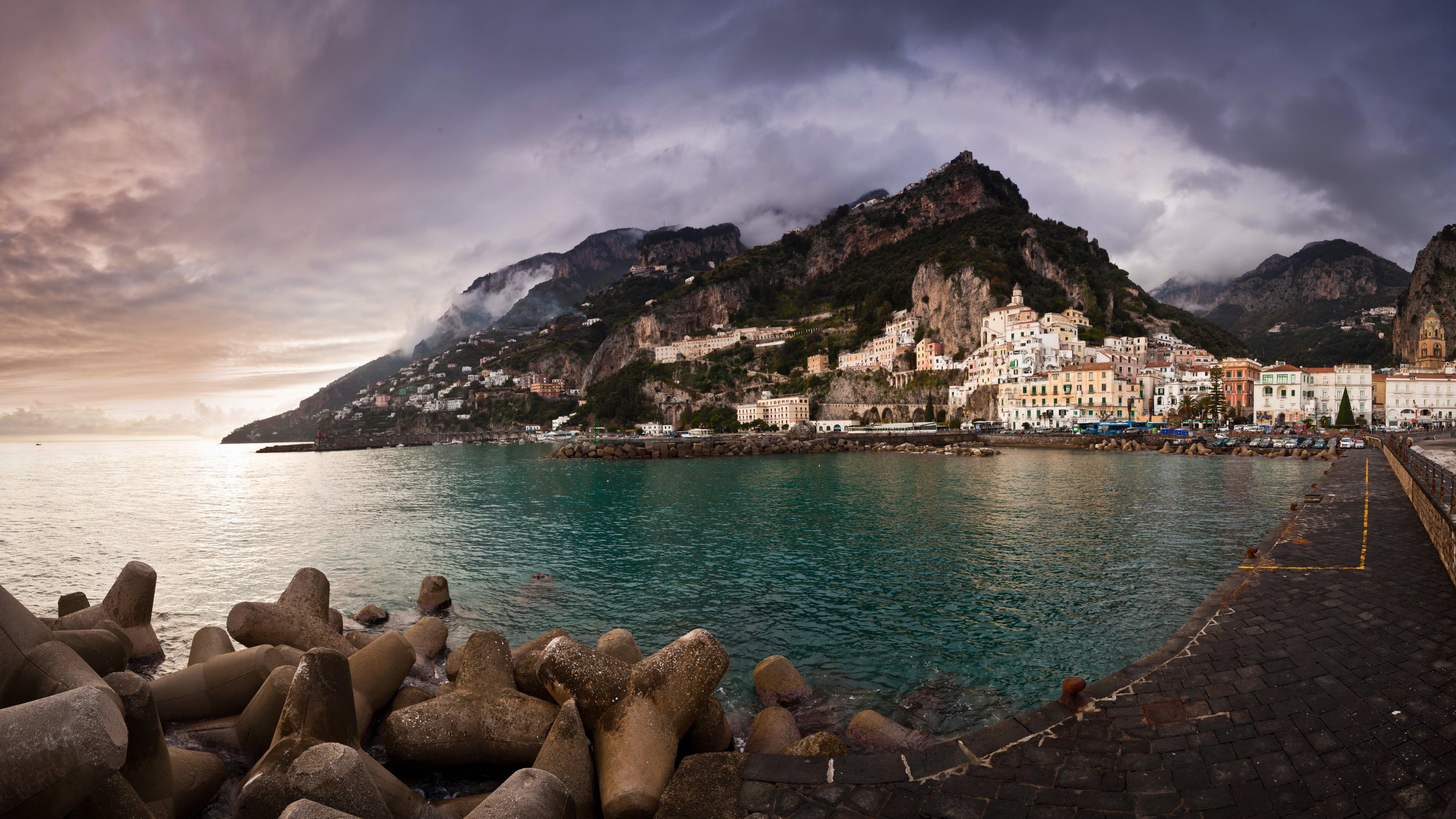 3840x2160 Amalfi HD Wallpaper, Desktop