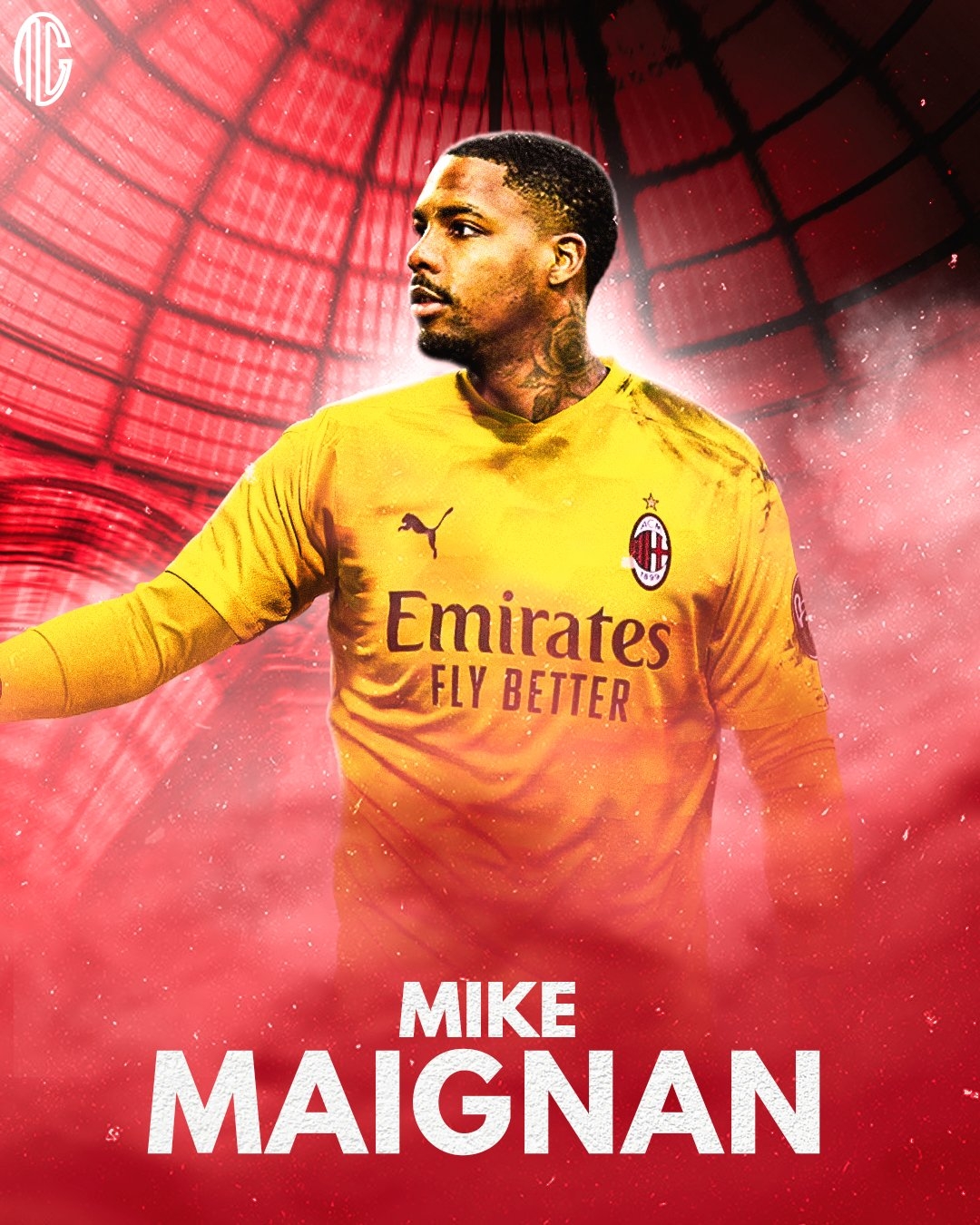 1080x1350 Milan Graphic Maignan is gonna sign until June AC Milan are paying €13m to Lille + add ons [€15m total]. (via, Phone