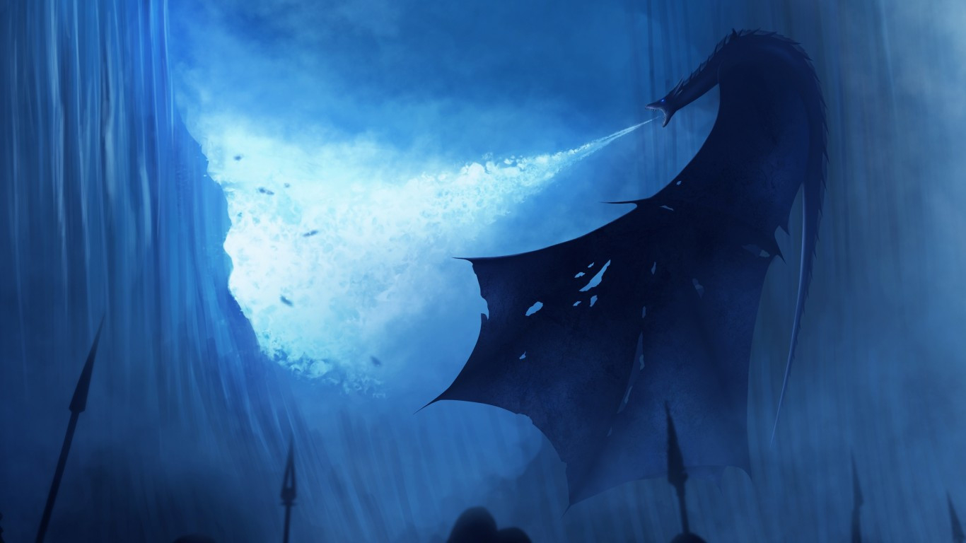 1370x770 Download  Game Of Thrones, Dragon, Artwork Wallpaper for Laptop , Notebook, Desktop