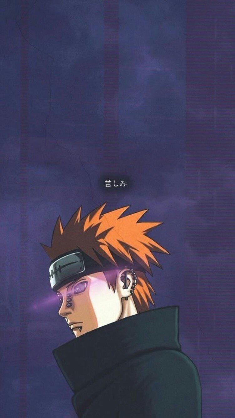 750x1340 pain, naruto, Phone