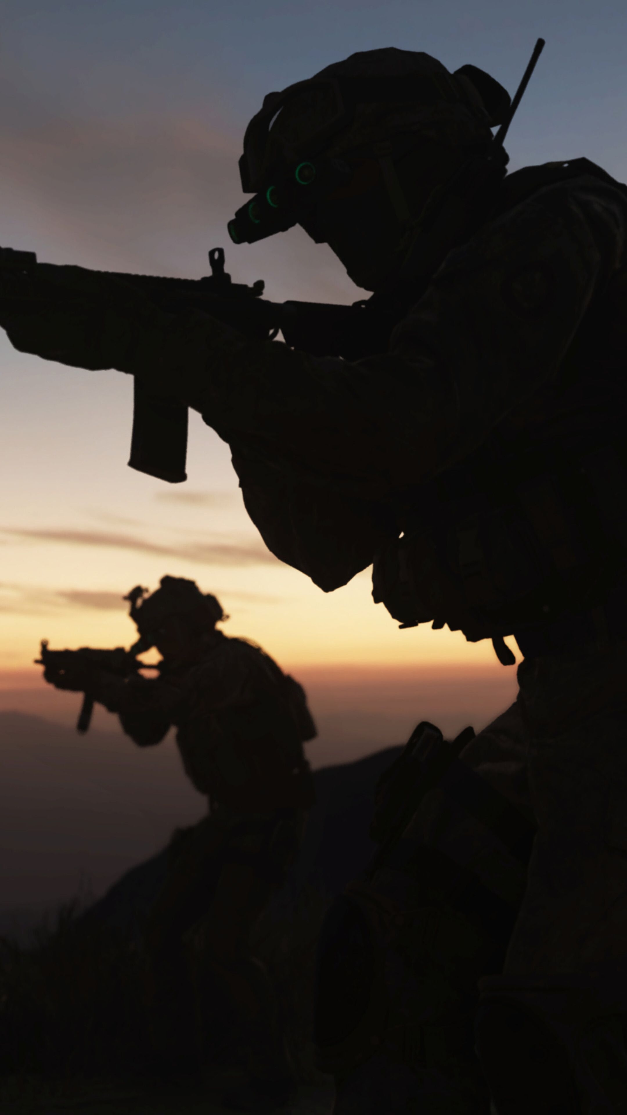 2160x3840 Call of Duty Modern Warfare, Soldier, Silhouette, 4K phone HD Wallpaper, Image, Background, Photo and Picture. Mocah HD Wallpaper, Phone