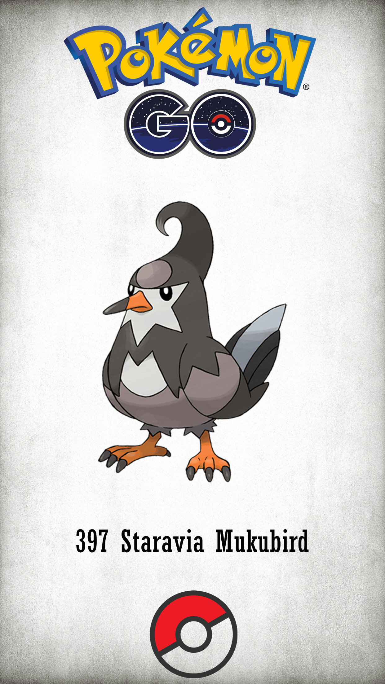 1250x2210 Character Staravia Mukubird, Phone