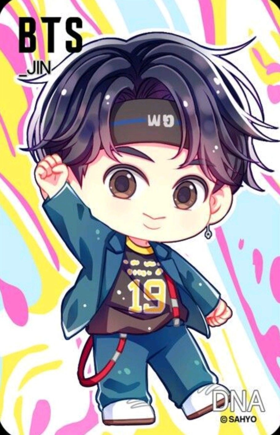 910x1410 Jin BTS. Bts desenho, Bts chibi, Chibi, Phone