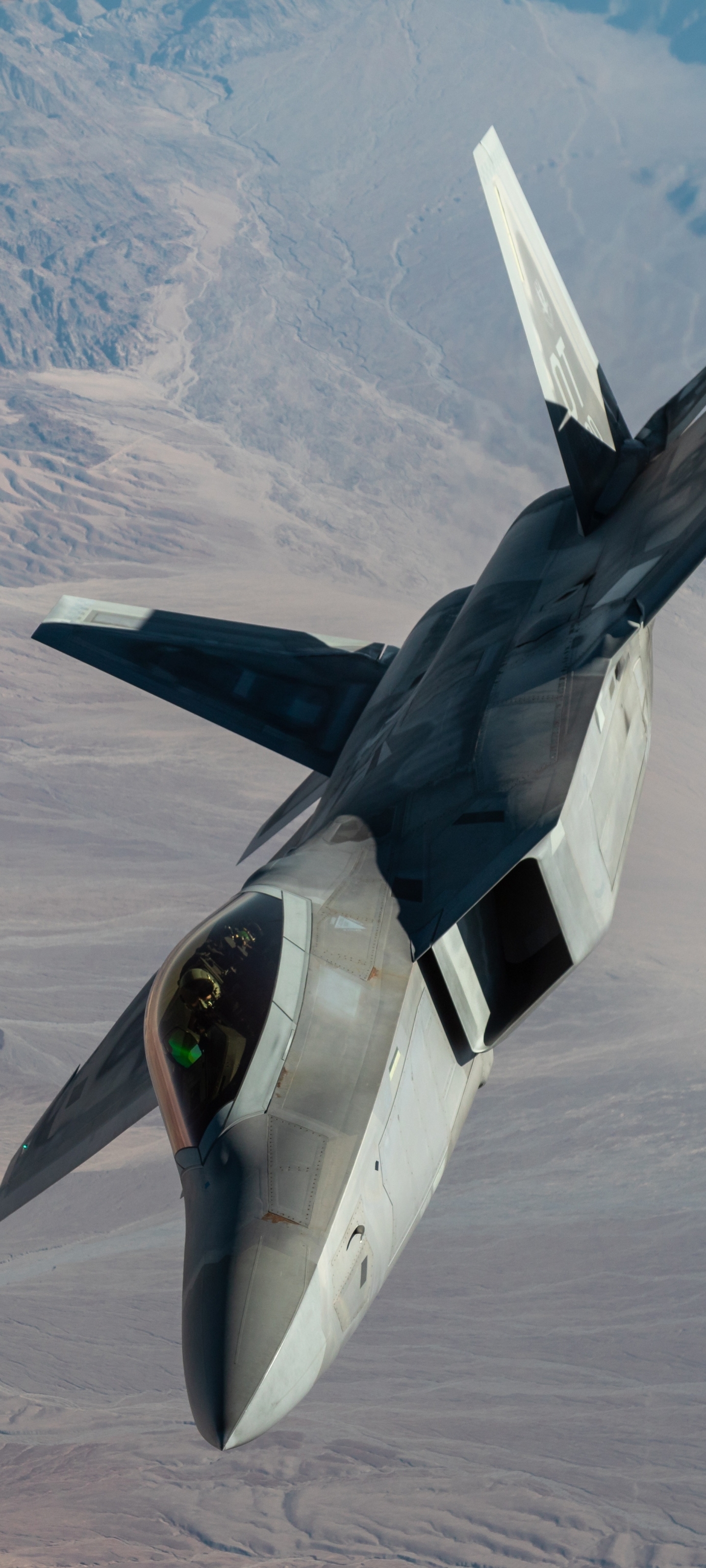 1440x3200 Raptor, Warplane, Jet Fighters, Phone