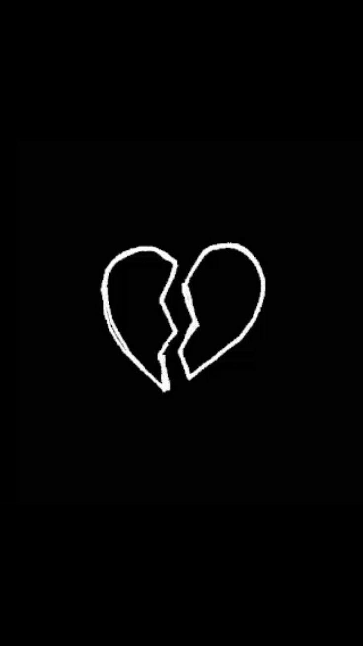 740x1310 Black Heart Aesthetic Wallpaper Free Black Heart, Phone