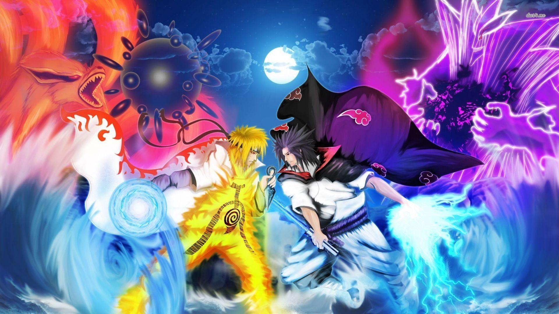 1920x1080 Naruto vs Sasuke Wallpaper, Desktop