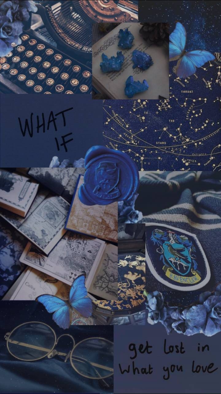 720x1280 4k Blue Collage wallpaper, Phone