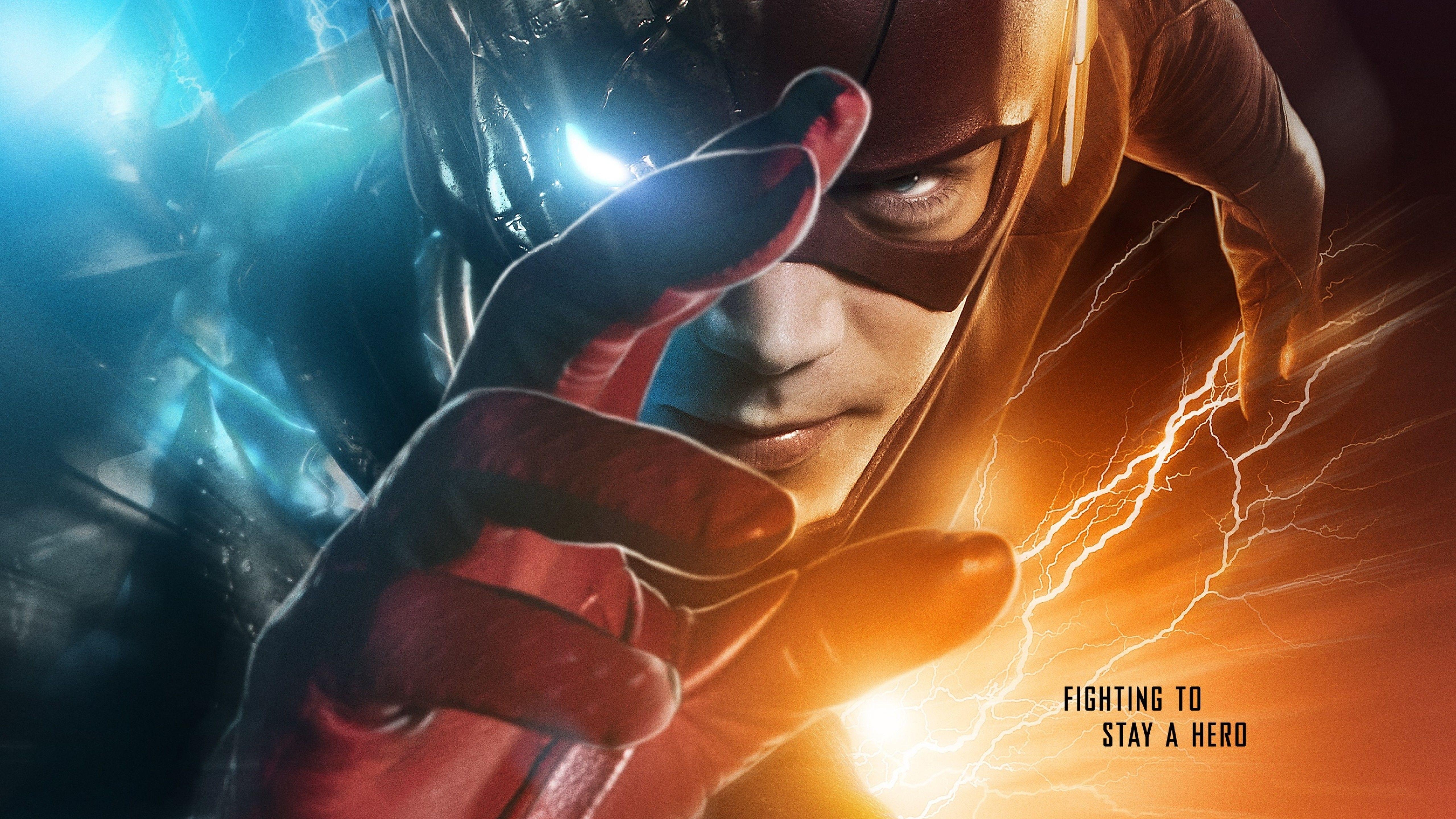 5120x2880 The Flash 4K Wallpaper Free The Flash 4K Background, Desktop