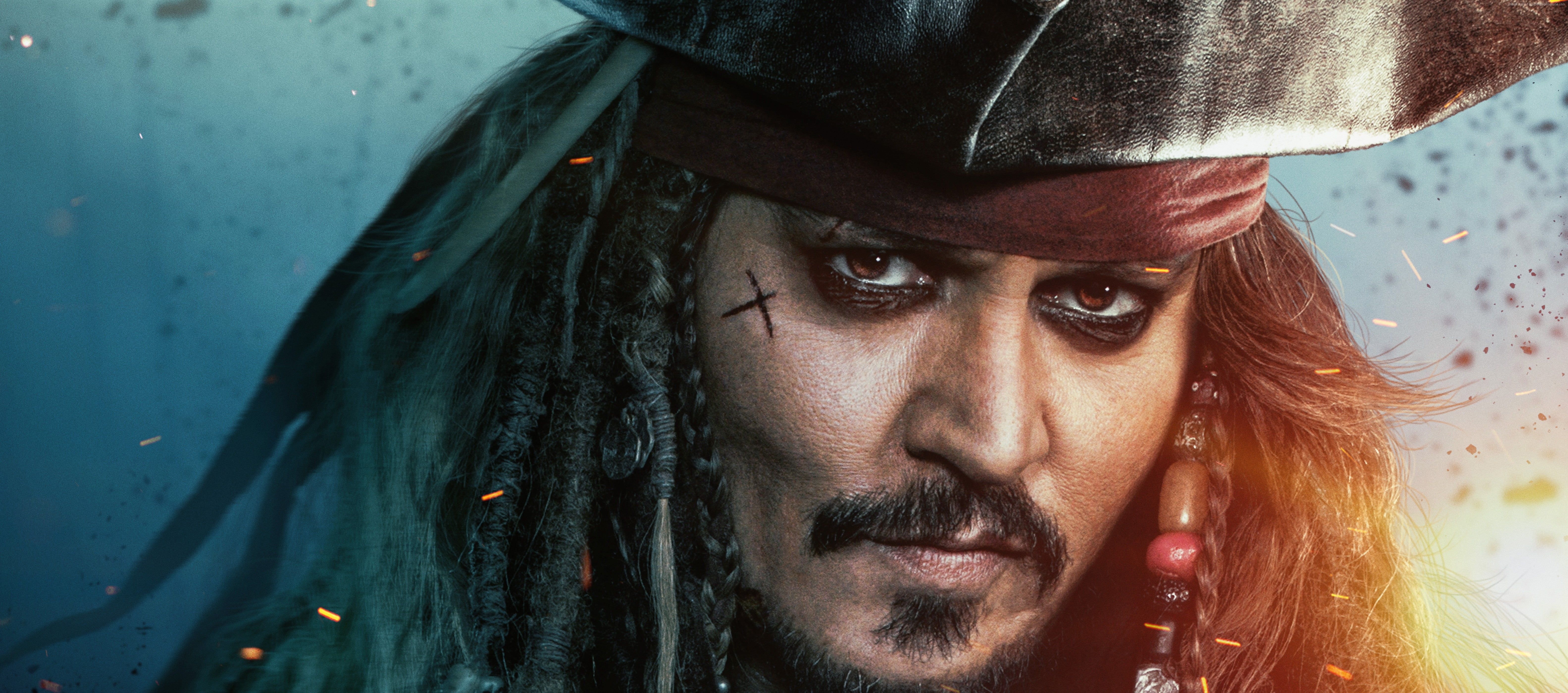 6340x2800 Jack Sparrow Wallpaper Free Jack Sparrow Background, Dual Screen