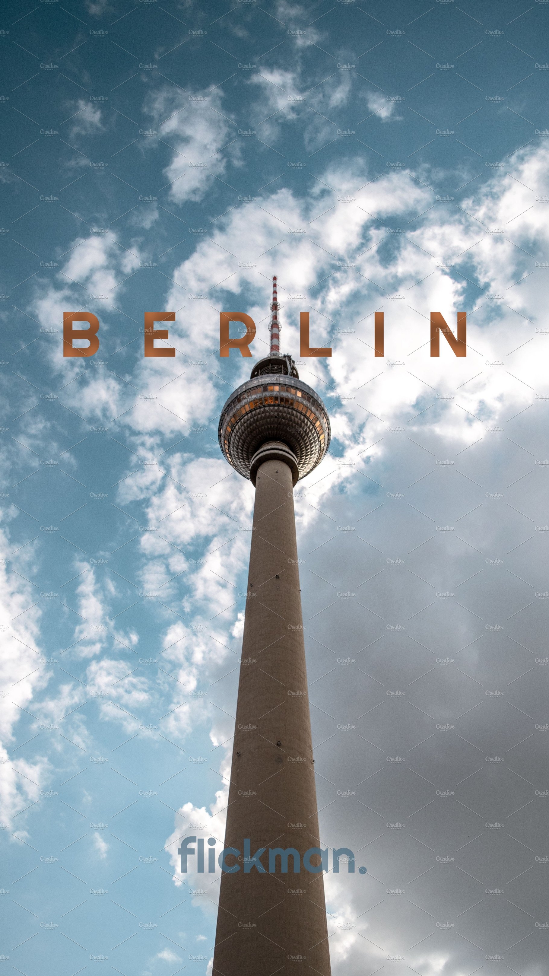 1820x3240 Berlin, Germany iPhone Wallpaper. Architecture Creative Market, Phone