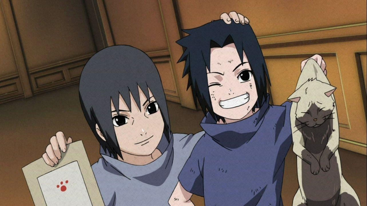 1290x720 Little Naruto Kids image itachi and sasuke HD wallpaper, Desktop