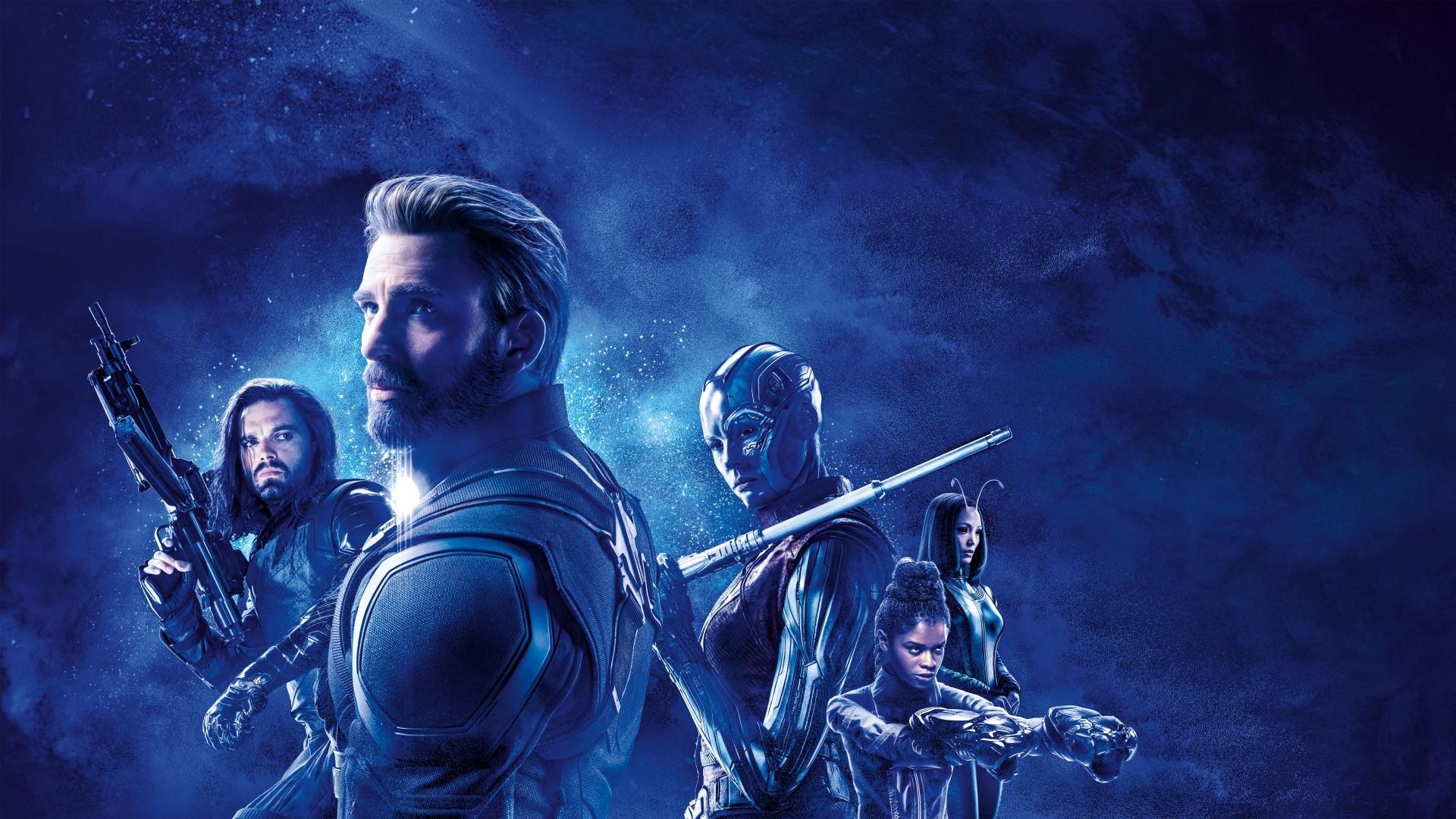 1920x1080 Captain America Nebula Winter Soldier Endgame Captain, Desktop