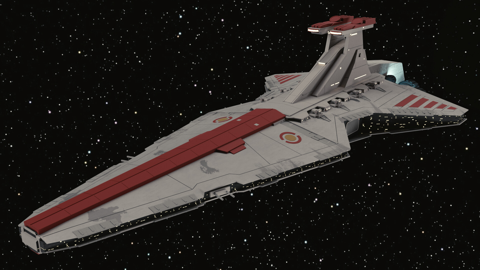 1920x1080 Republic Venator Class Star Destroyer, Desktop