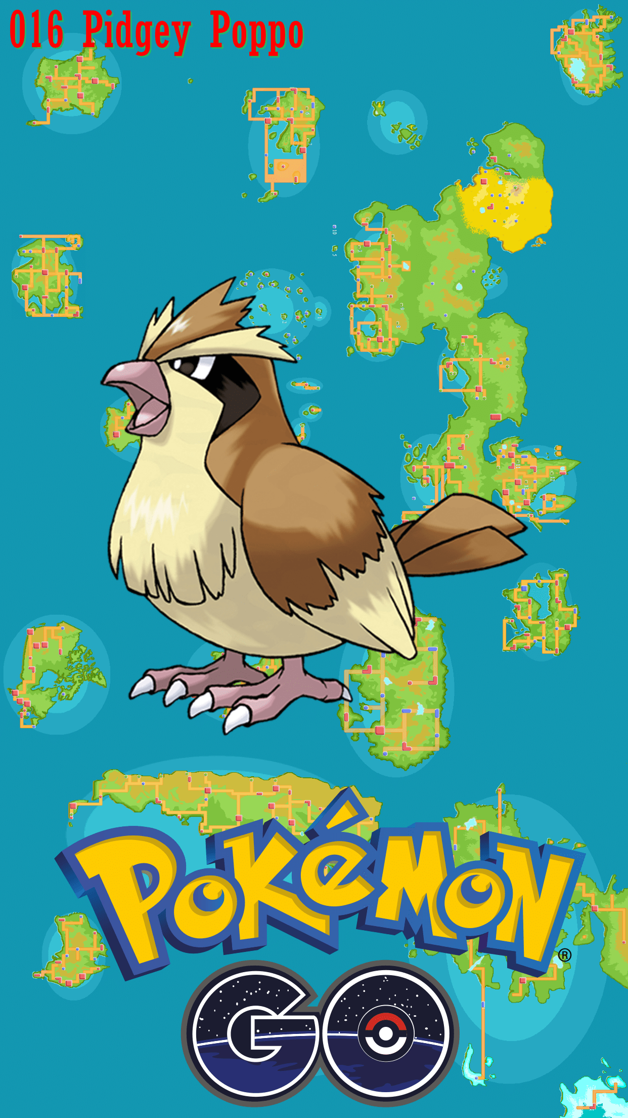 1250x2210 Street Map Pidgey Poppo, Phone