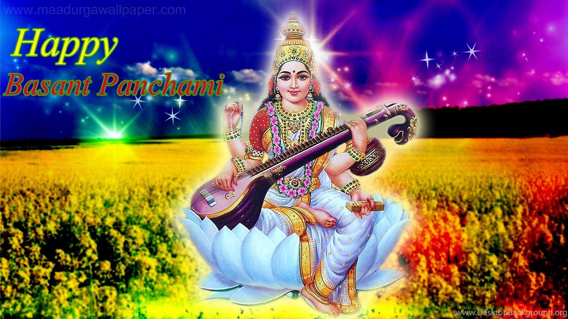 1920x1080 Maa Saraswati Wallpaper, Image & Photo Free Download Desktop, Desktop