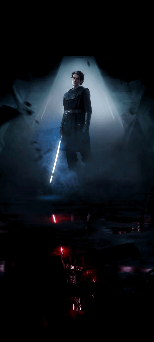 640x1430 Star Wars, Anakin Skywalker Darth Vader, Phone