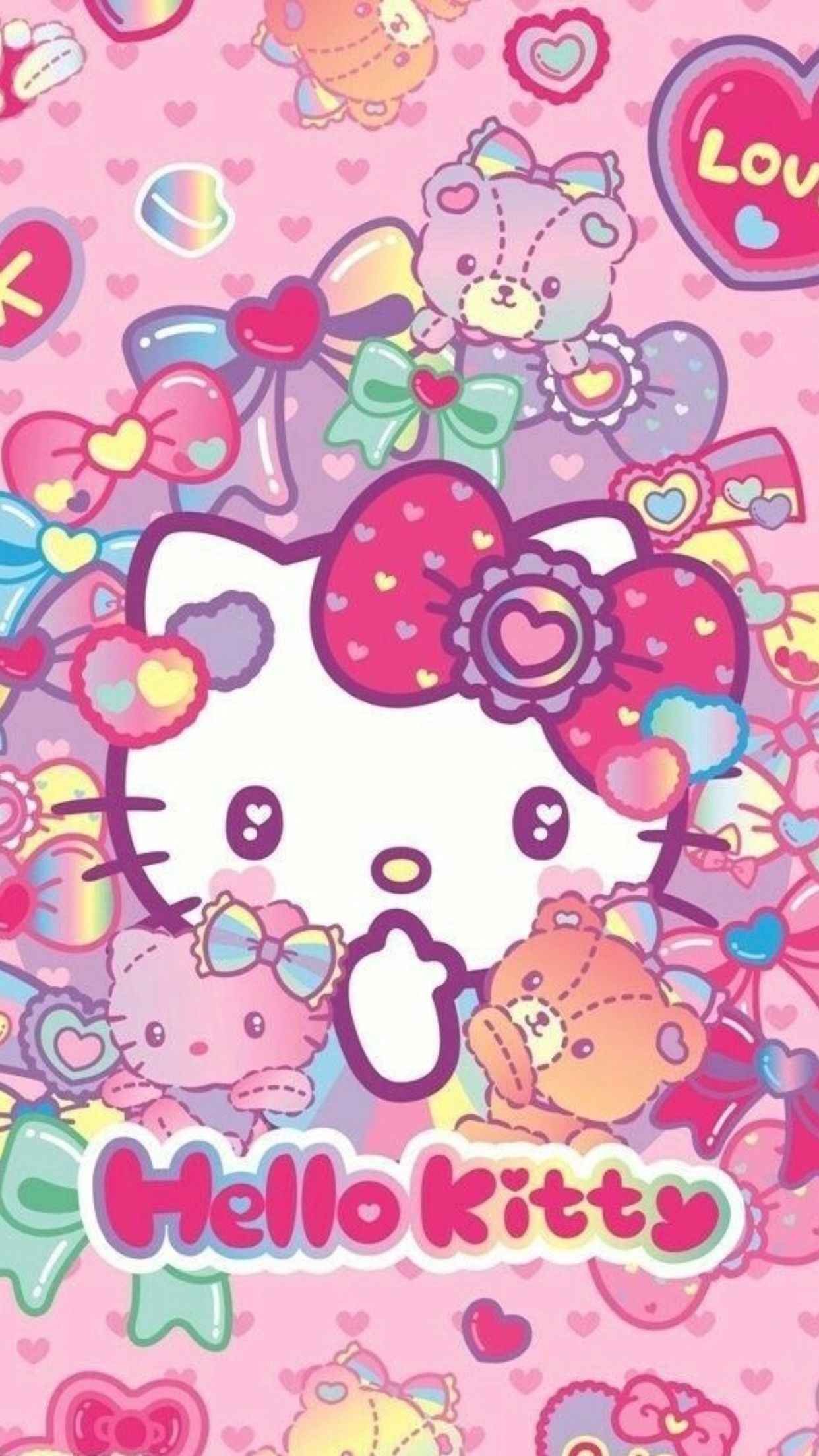 1250x2210 Hello Kitty Wallpaper Girly Photo, Phone