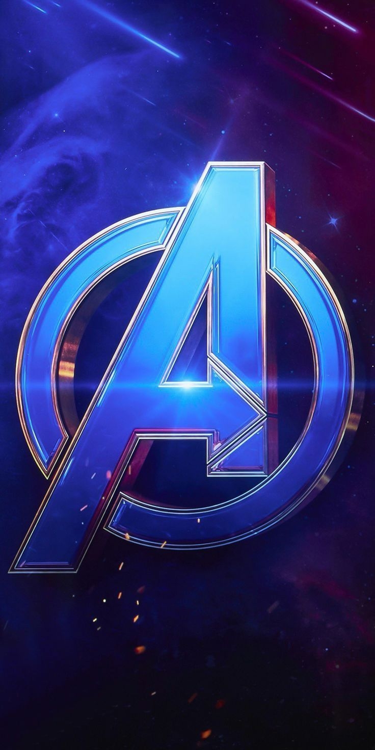 740x1480 Avengers logo, Avengers wallpaper for iPhone and Android, Phone