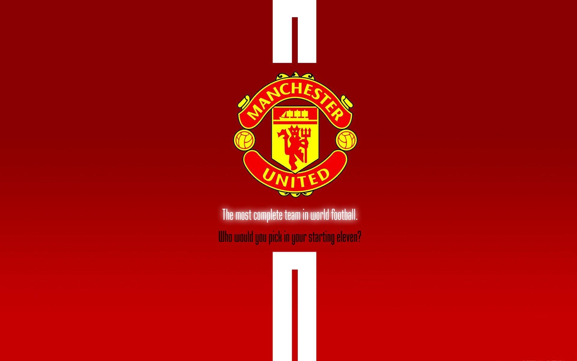 1920x1200 Manchester United Logo Wallpaper Download, Desktop