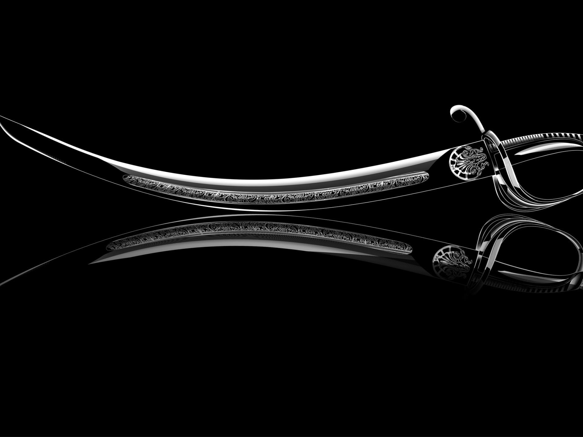 1920x1440 black zulfiqar sword #reflection #rendering #background #widescreen # Wallpaper #sword #wallpaper #sword blac. Black background, Black background wallpaper, Sword, Desktop