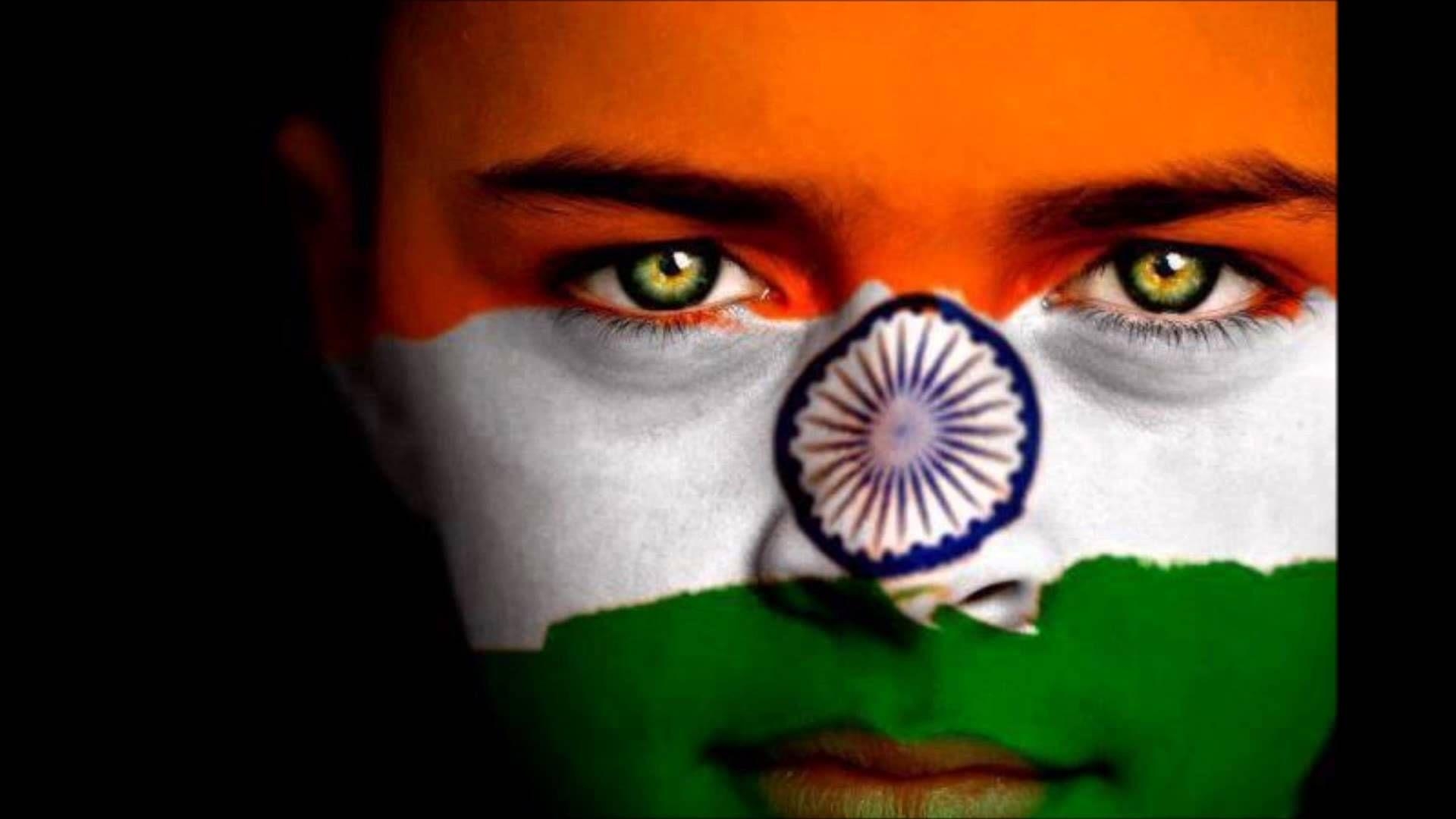 1920x1080 Best Indian Flag HD Photo Flag On Face, Desktop